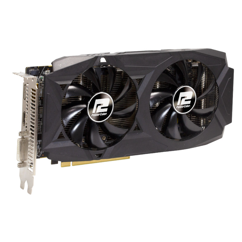 amd撼讯rx580 2048sp红龙/590台式主机电脑吃鸡游戏独立显卡8g