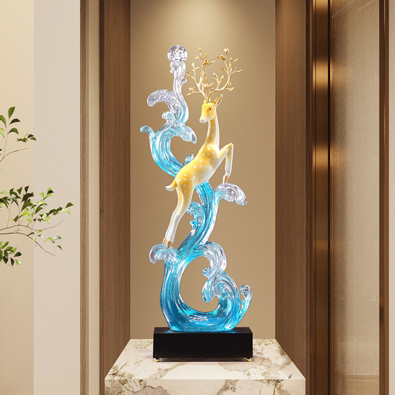 Murui living room entrance wine cabinet TV cabinet ornaments vertical high deer creatively prosperous all the way high and high opening gifts
Murui living room entrance wine cabinet TV cabinet ornaments vertical high deer creatively prosperous all the way high and high opening gifts