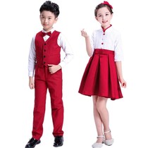 61 Childrens Choral Redress to Serve Primary And Middle School Choir Grand Chorus Poetry Recitation Chorus Costume Students