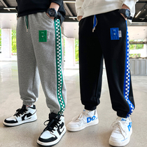 Children's Pants Spring and Autumn Boys' Pants 2022 New Trendy and Fashionable Middle School Boys Han Yuan Beam Feet