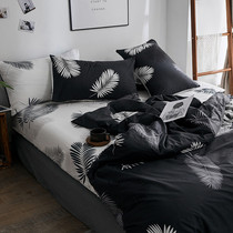 Four-Season Men and Women Apartments Cotton Bed Supplies Four-Piece Bed Bed with Simple Bed