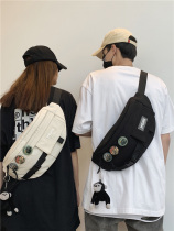 Skew Satchel Mens Boomer Casual Day Ensemble New Small Backpack Chest Bag Girls Trend Single Shoulder Student Sports Purse