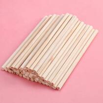 Round stick bath wardrobe round stick stick custom pine stick building decorated diy hand-made wooden stick