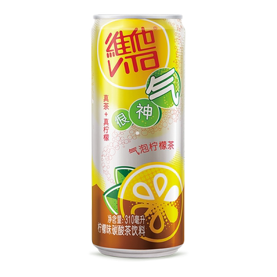 vita维他气泡柠檬茶310ml*24罐