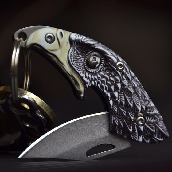 Eagle Head 키 나이프 분해 익스프레스 패키지 병 오프너 다기능 도구 EDC 휴대용 다목적 측정 Eagle Head 키 나이프 분해 익스프레스 패키지 병 오프너 다기능 도구 EDC 휴대용 다목적 측정