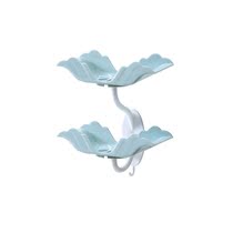 New-intended soap b box suction wall mounted soap rack household toilet without punching asphalt frame flower bucket