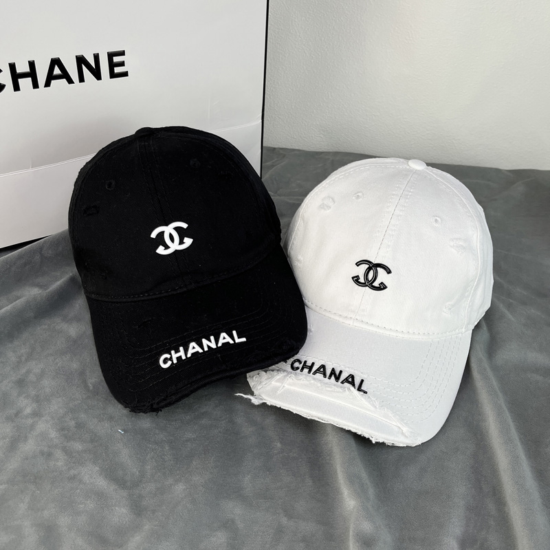 Nay pediatrics Chanel Fuxiang joint 2023 Sabotage Grinding edge Baseball Caps Women Adapt Fashion Soft Top Duck Tongue Hats-Taobao