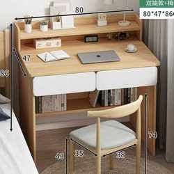 Computer desk desktop small table home simple office desk rental bedroom small study writing table simple book a.