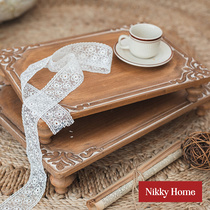 You can living-style retro-containing display desk Creative Living Room Bedroom tea table Desktop Shelf Folk decoration m