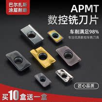 Milling blade APMT1604 carbide CNC blade 1135 milling head milling cutter grain R0 8 grain