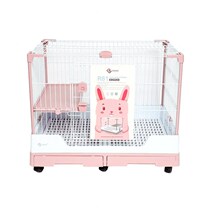 Rabbit cage R81 R71 Rabbits special cage double drawer anti - urinary household extra large rabbit cage