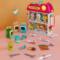 Banner Pet Hospital Sam little actor role-playing experience childrens educational play house toys