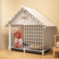 Dog Cage Subsmall Dog Medium-sized Dog Interior With Toilet Separated Home Teddy Bou Beauty Dog House Dog Kennel Fence