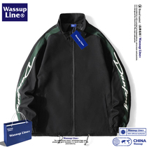 Wassup Line Joint Venture Jacket Men and Women Fall 2022 New Recreational Clothes Tide Clothes