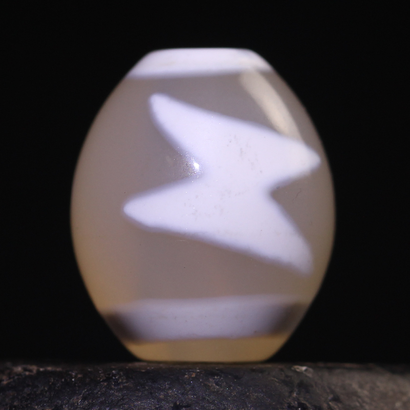 hatachu瑪瑙 白毫天珠(小) 9-199 hatachu瑪瑙 白毫天珠(小) 9-199