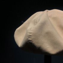 fluxeeker | ZHIJI Studio ZHIJI Handmade hat Niche design Wild cotton beret