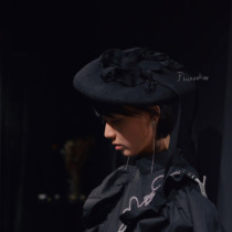 fluxeeker | ZHIJI Studio ZHIJI handmade hat niche design cute wool beret