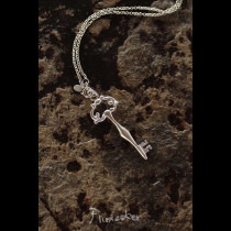 fluxeeker | Palace Metallurgy Pure Silver Handmade Key Pendant