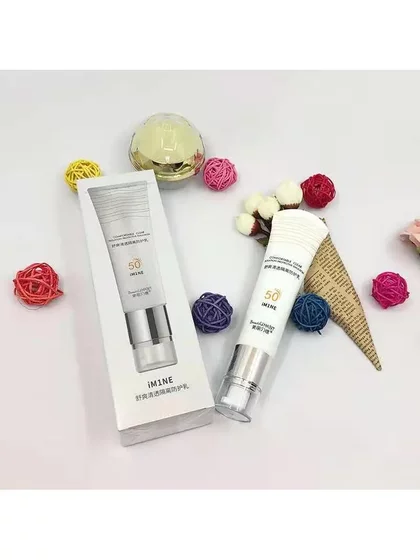 아름다운 습관, 편안하고 투명한 격리 및 보호 가슴, 여름, UV 보호 및 방수, 남성 및 여성 보호 격리 크림 아름다운 습관, 편안하고 투명한 격리 및 보호 가슴, 여름, UV 보호 및 방수, 남성 및 여성 보호 격리 크림