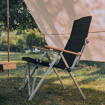 Jungle Diary Outdoor Camping 2021 Folding Chair Aluminum Alloy Portable On-board Canvas Picnic Chair Casual Chair