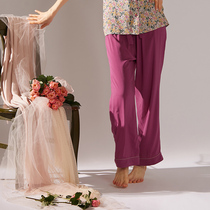 XEXZ Sleeping Pants Woman Summer Thin can be outworn with loose broadlegged pants home pants
