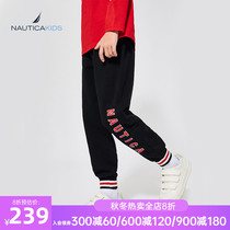 NAUTICA KIDS notika childrens clothing boys pants 2021 spring clothing autumn model childrens trousers tide