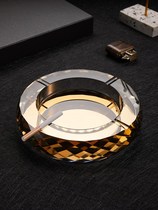 Ashtrays Creativity Personality Trends Crystal Glass Eurostyle Large Size Home Living Room Office KTV Smoke Cylinders Custom