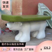 GRP Cartoon Diagnosis And Treatment Bed Medical Bed Consultation Bed Paediatric Infusion Bed Children Medical Examination Desk Health room Check bed