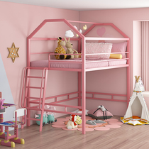 Up and down shop simple double-deck space building cabinet children modern high and low bed economy elevated bed under bed table