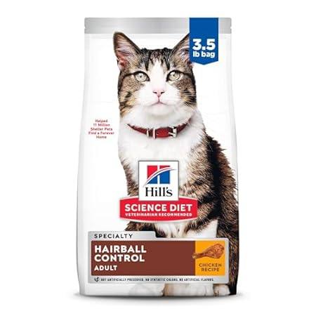 Hill 's Science Diet Hairball Control, 성인 1-6, 헤어볼 Hill 's Science Diet Hairball Control, 성인 1-6, 헤어볼
