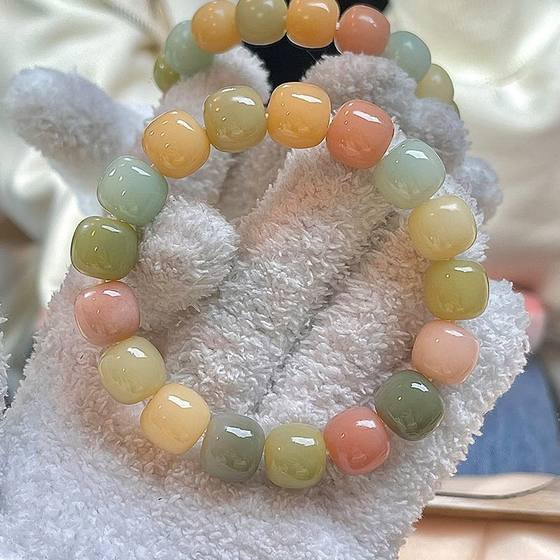 Xingqing Bodhi Bracelet Plate 주변의 소녀들과 함께 손가락 부드러운 학생 디스크 줄 감압 유물 불교 불교도 묵주 판이 팔찌로 재생됩니다. Xingqing Bodhi Bracelet Plate 주변의 소녀들과 함께 손가락 부드러운 학생 디스크 줄 감압 유물 불교 불교도 묵주 판이 팔찌로 재생됩니다.