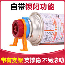 Long gas tank adapter zyzy mountaineering team outdoor stove head connection device Stove accessories Cassette furnace converter