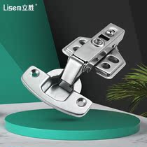 304 stainless steel hinge hinge hydraulic buffer hinge thickened silent cabinet door wardrobe accessories