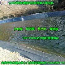Landfill industrial thickened shrimp pond black film shrimp pond ground artificial lake film fish pond anti-seepage film culture pond
