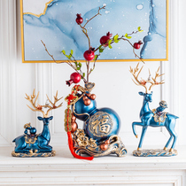 Home Nordic Creative Pendulum light extravaganza Office Desktop Bills Chaeka Deer Living Room Genguan Bogu Shelf Adornment