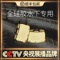 Warm LED light bar fish tank light with waterproof outdoor pool steps Hidden bar light Underwater special neon light