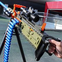Gatling machine gun electric continuous big pineapple Soft Bullet Gun M2 heavy machine gun childrens toy gun simulation boy 11
