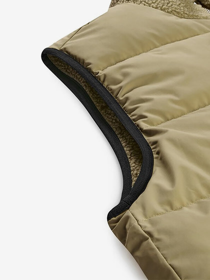 Skechers/Skechers Genuine 2023 New Men 's Windproof 따뜻한 양면 착용 스포츠면 조끼 Skechers/Skechers Genuine 2023 New Men 's Windproof 따뜻한 양면 착용 스포츠면 조끼