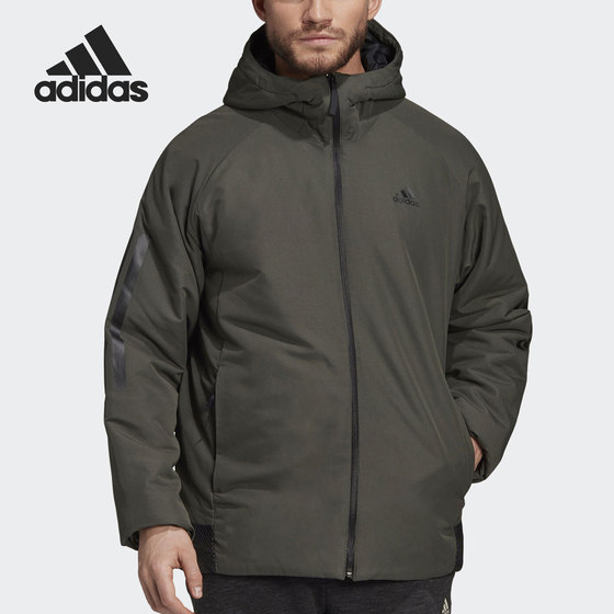 Adidas/Adidas Genuine Men's Winter Warm Hat Hooded Motor Sports Cotton Server DZ1399 Adidas/Adidas Genuine Men's Winter Warm Hat Hooded Motor Sports Cotton Server DZ1399