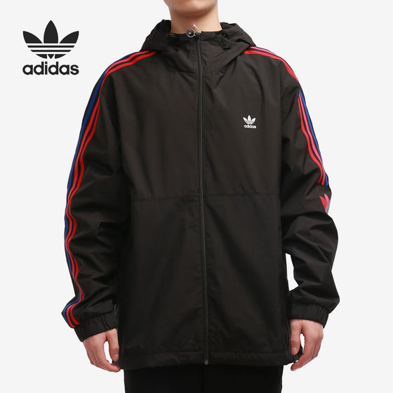 Adidas/Adidas genuine Clover men's casual and fashionable zipper sports windbreaker jacket GF7125
Adidas/Adidas genuine Clover men's casual and fashionable zipper sports windbreaker jacket GF7125