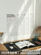 Three years and two classes 2022 Calendar of cards original hanging calendar Calendar Desk Calendar single lunar calendar Entrance Examination and Entrance Examination