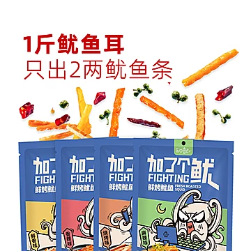 可签到！乐口鱿鱿鱼条手撕零食3袋[13元优惠券]-寻折猪