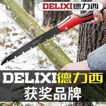 Delixi Saw Tree Saw Hand Saw Woodworker Fast Folding Saw Wood Handmade According to Divine Artifact Knife Saw Home Handheld Saw