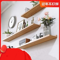 Wall shelf Shelf-Free Wall Shelve Bearing Living-room Wall-mounted TV Wall Adornment Small Swing Piece Wall-mounted