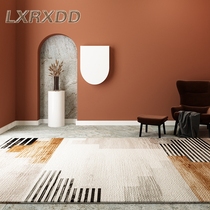 Living Room Carpet Advanced Modern Bedroom Bedside Blanket Ostyle Ins Brief Geometric Sofa Tea Table Home Mat