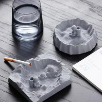 Ashtrays Creativity Astronaut Swing Piece Personality Trend Home Living Room Decoration Desk Face Light Lavish Smoke Cylinders