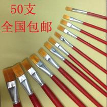 Shanghai Oil Painting Pen Industrial Brush brush Brush Nylon hair Brush Pen Propylene Painting Brush Books Gham Paint Pen not dropping