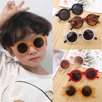 Childrens sunglasses 1 year old glasses fashion childrens sunglasses personality trend round frame sun glasses for boys and girls sunglasses