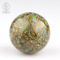 donguan Dongguan Lacquer beadsGreen bamboo Wood Melaleuca single beads loose beads Mother-of-pearl lacquerware Buddha beads accessories diy