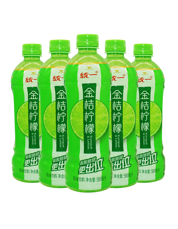 统一冰糖雪梨 梨汁饮料 金桔柠檬500ml*15瓶装整箱 冰糖雪梨绿茶